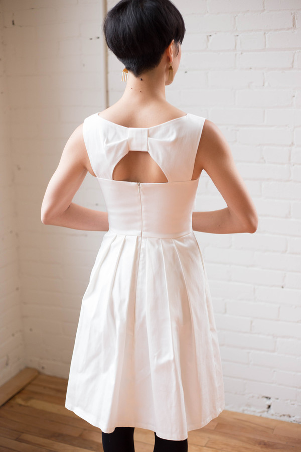 Birds of North America Soar Dress (Ivory) Birds of North America Soar Dress (Ivory)