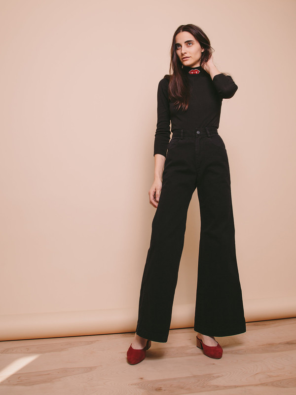 Carleen Nellie Wide Leg Jeans - Black Carleen Nellie Wide Leg Jeans - Black