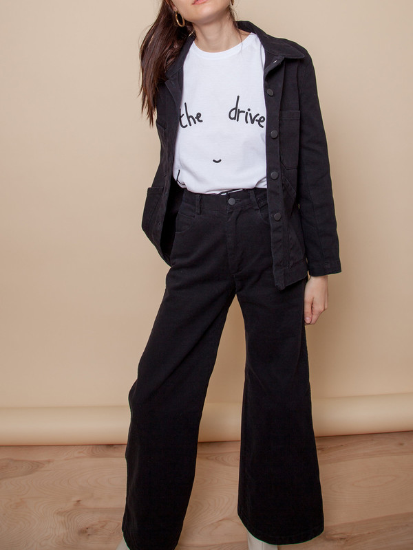 Carleen Triangle Pocket Jacket - Black Carleen Triangle Pocket Jacket - Black