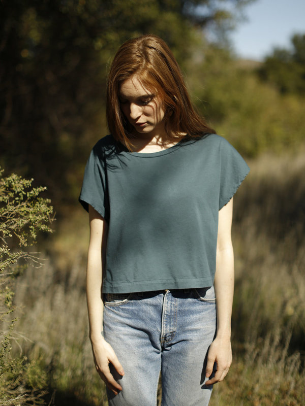 Calder Blake SASKIA CROP TEE Calder Blake SASKIA CROP TEE
