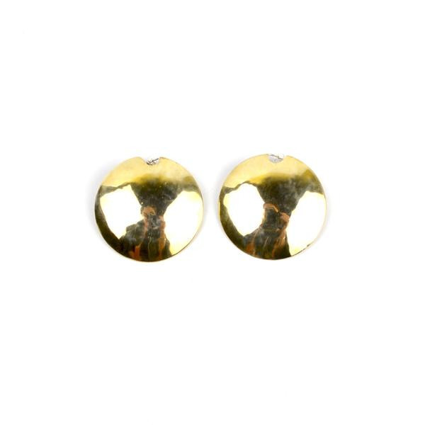 machete pocket knife BRASS YLVA EARRINGS - LARGE machete pocket knife BRASS YLVA EARRINGS - LARGE