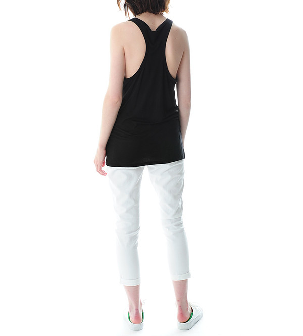 T By Alexander Wang Black Classic Tank With Pocket T By Alexander Wang Black Classic Tank With Pocket