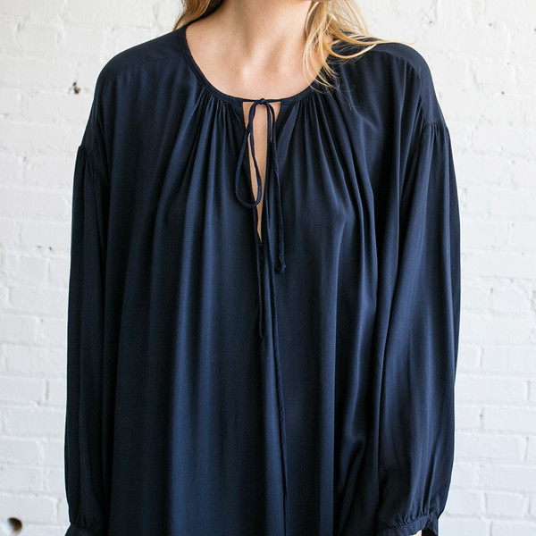 Raquel Allegra Shirred Dress Raquel Allegra Shirred Dress