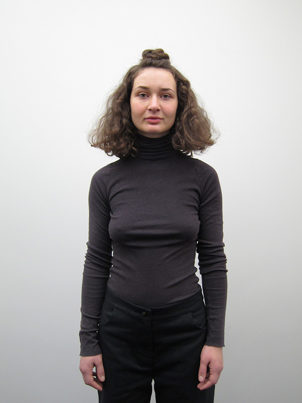 Lauren Manoogian Cashmere Rib Turtleneck, Dark Charcoal Lauren Manoogian Cashmere Rib Turtleneck, Dark Charcoal