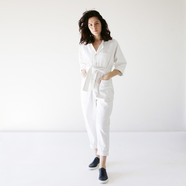 Hackwith Design House Button Up Jumper, Navy Hackwith Design House Button Up Jumper, Navy