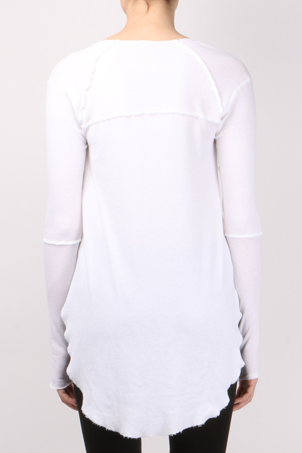 R&R Surplus V-Neck Shirtail Tee W/ Thumbhole R&R Surplus V-Neck Shirtail Tee W/ Thumbhole