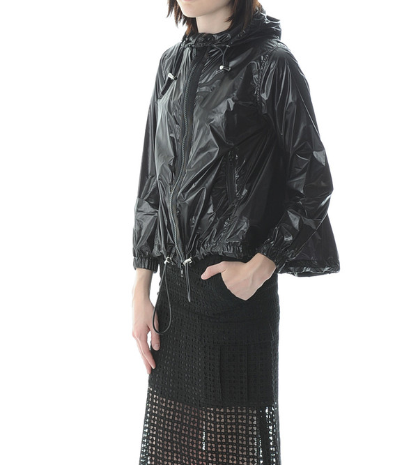 Sacai Luck Black Wind Breaker Jacket Sacai Luck Black Wind Breaker Jacket