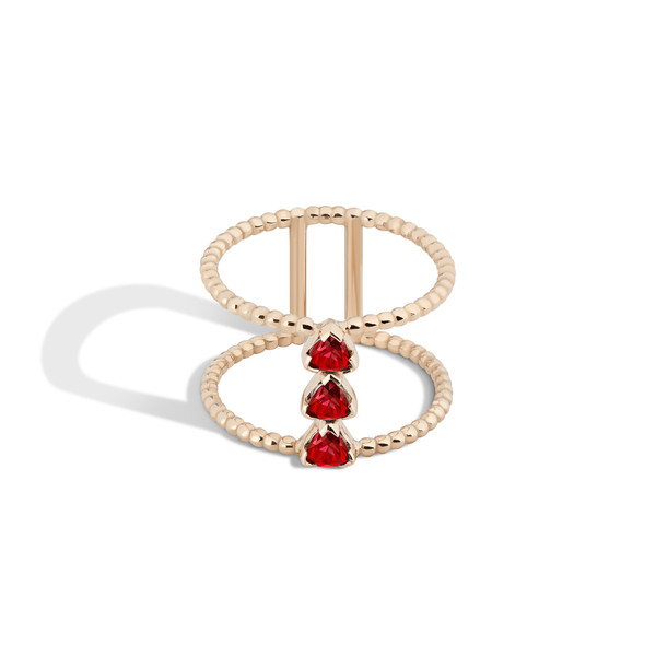 Shahla Karimi 14K Gold Birthstone Ring No. 4 Shahla Karimi 14K Gold Birthstone Ring No. 4