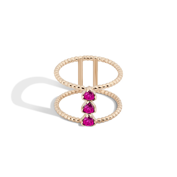 Shahla Karimi 14K Gold Birthstone Ring No. 4 Shahla Karimi 14K Gold Birthstone Ring No. 4