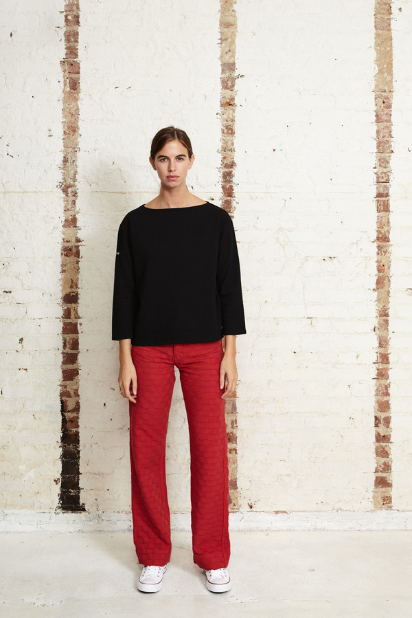 Off Season NYC Basalt Pull Over Black Off Season NYC Basalt Pull Over Black