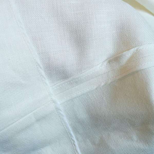 UNIFORME Caro Cropped Palazzo Pants - Belgian Linen Twill UNIFORME Caro Cropped Palazzo Pants - Belgian Linen Twill