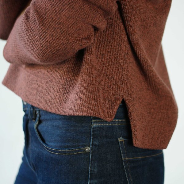 Curator Crop Sweater in Spice Curator Crop Sweater in Spice