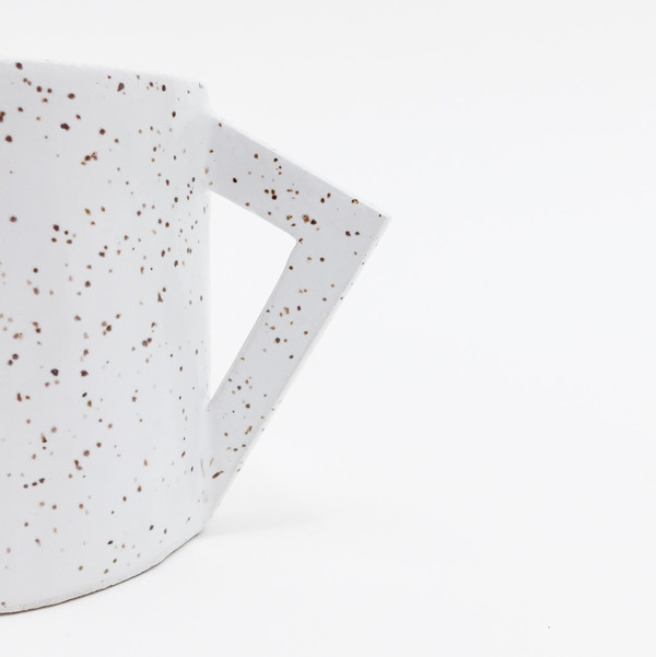 Lindsey Hampton Angle Handle Mug Lindsey Hampton Angle Handle Mug