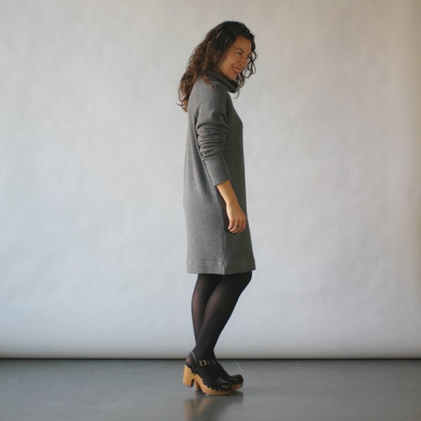 Curator Tempest Sweater Dress in Grey Curator Tempest Sweater Dress in Grey
