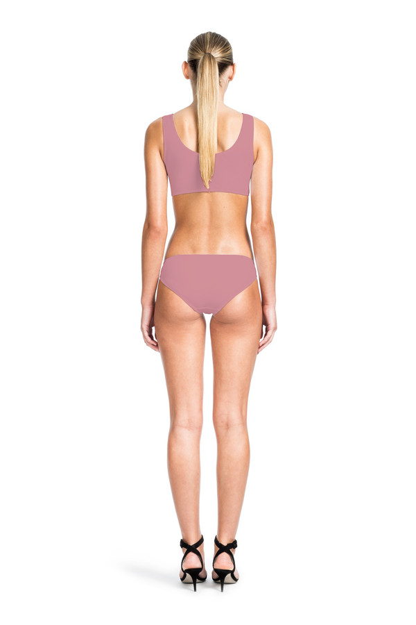 Beth Richards Knot Top - Petal CROP TANK WITH ENGINEERED KNOT Beth Richards Knot Top - Petal CROP TANK WITH ENGINEERED KNOT
