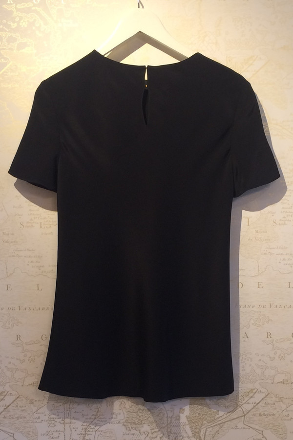 Tibi Silk 'Bias' T-Shirt Tibi Silk 'Bias' T-Shirt