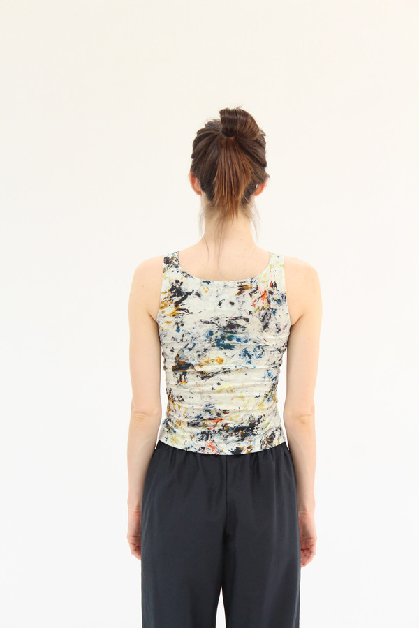 Anntian Print Tank Top Anntian Print Tank Top