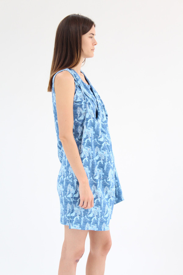 Beklina Criss Cross Jersey Wrap Dress Print Beklina Criss Cross Jersey Wrap Dress Print