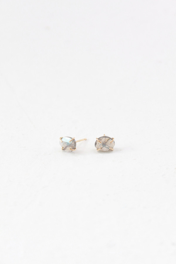 MJM Labradorite Stud Earrings MJM Labradorite Stud Earrings