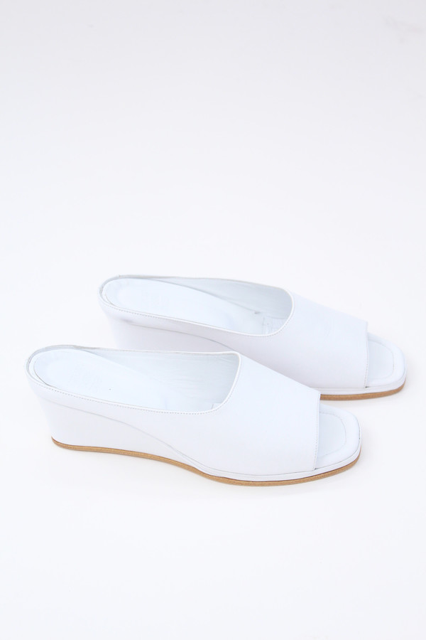 Maryam Nassir Zadeh MNZ Yves Wedge White Maryam Nassir Zadeh MNZ Yves Wedge White
