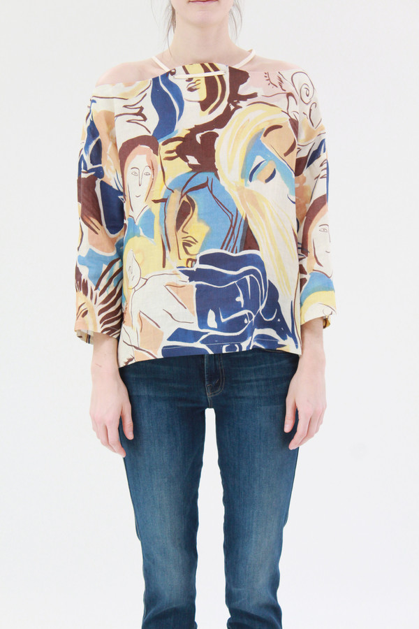 Rachel Comey Folsom Top Faces Rachel Comey Folsom Top Faces