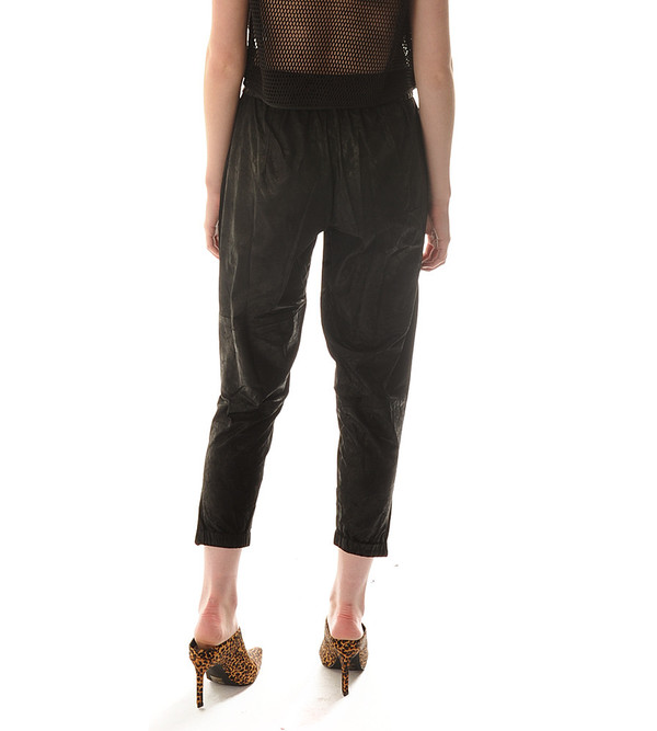 Shakuhachi Cracked Suede Track Pant Shakuhachi Cracked Suede Track Pant