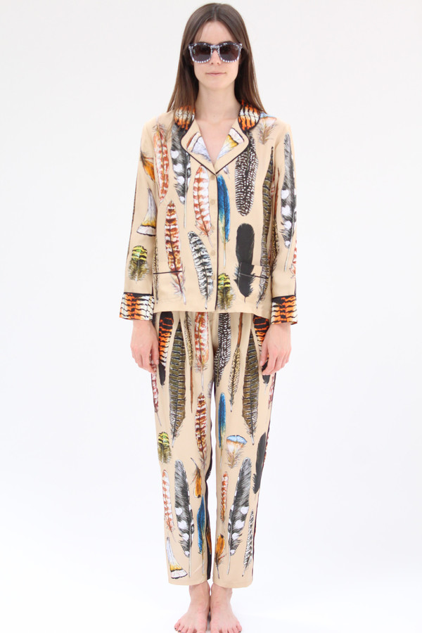 SWASH Silk PJ's Leopard Plumage SWASH Silk PJ's Leopard Plumage