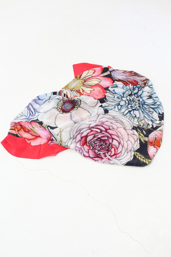 Swash Silk Scarf Morphology Amaranth Swash Silk Scarf Morphology Amaranth