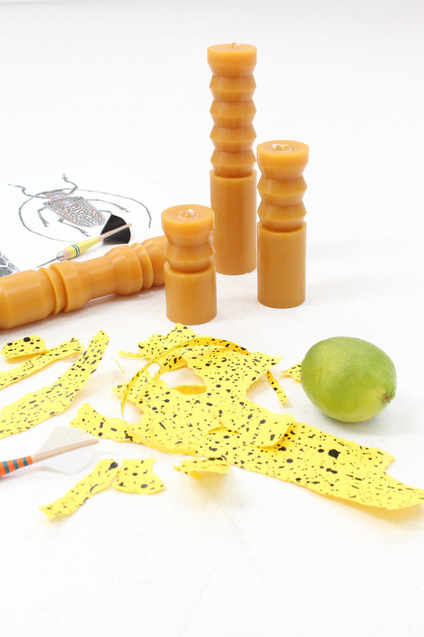 Grain Totem Candles Beeswax Grain Totem Candles Beeswax