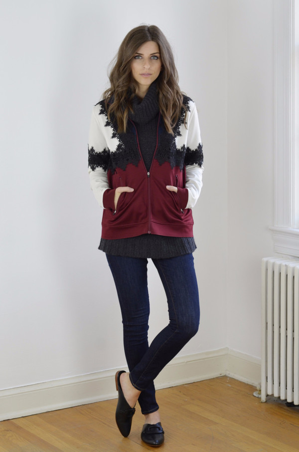 Ganni Rogers Jacket Block Color Ganni Rogers Jacket Block Color