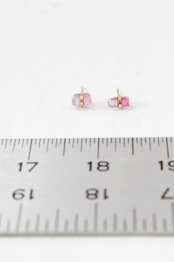 MJM Rainbow Tourmaline Stud Earrings MJM Rainbow Tourmaline Stud Earrings