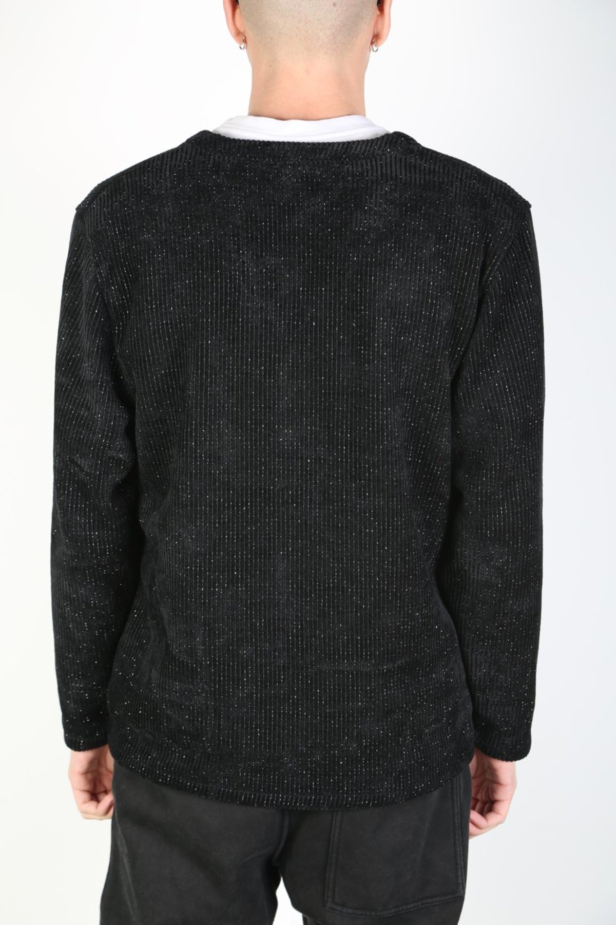 Pleasures Falling Cardigan - Black 