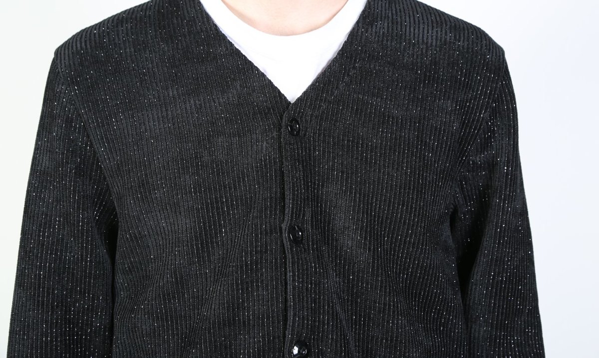 Pleasures Falling Cardigan - Black 