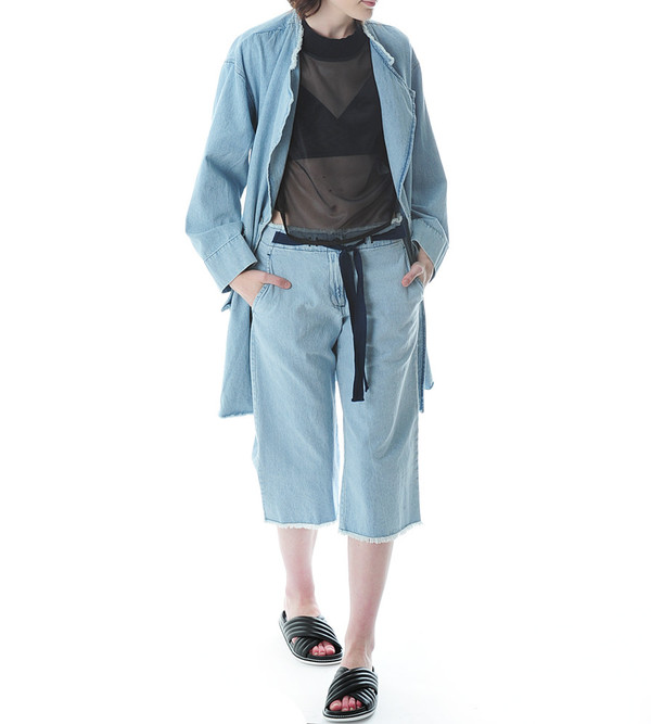 Raquel Allegra Denim Culotte Raquel Allegra Denim Culotte