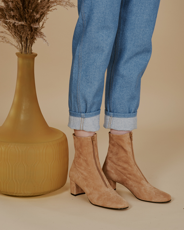 BY FAR Neva Suede Nude BY FAR Neva Suede Nude