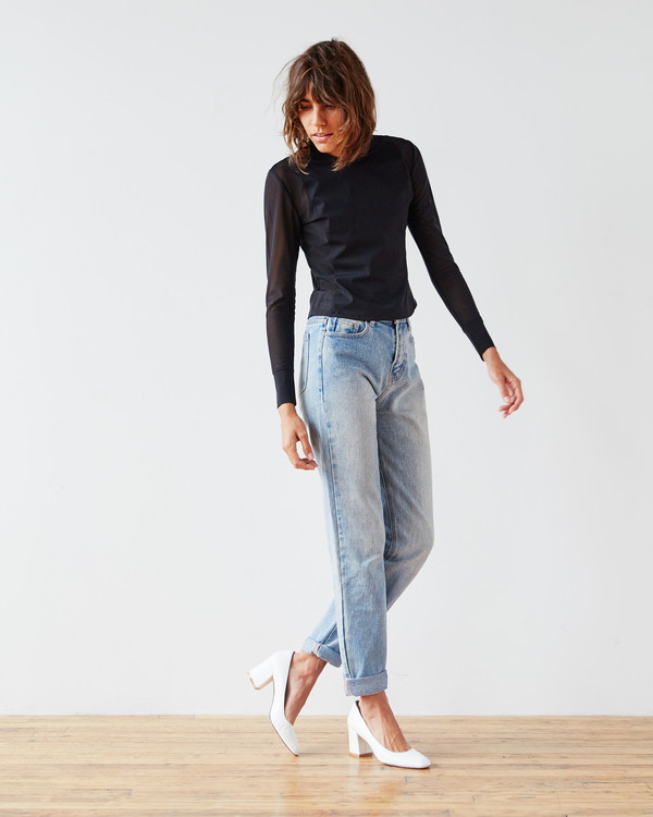 PIECE NYC Longsleeve Timid Top - Black PIECE NYC Longsleeve Timid Top - Black