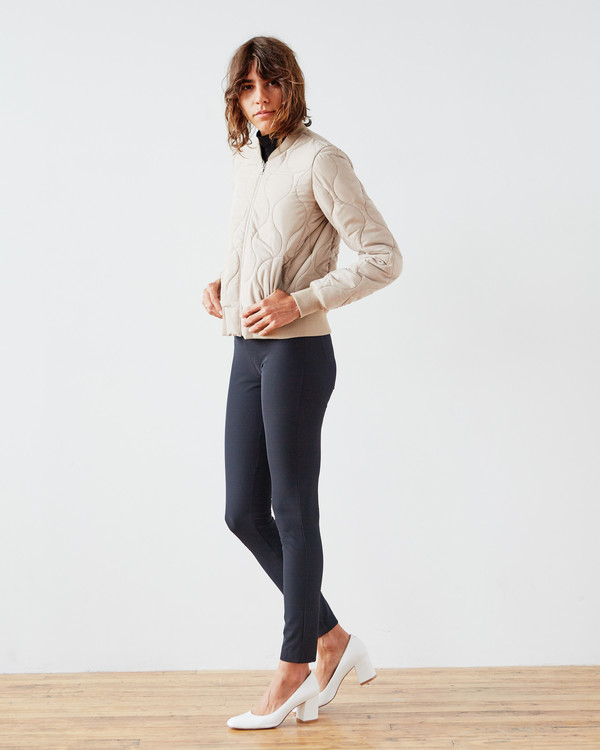 PIECE NYC Luxe Bomber - Tan PIECE NYC Luxe Bomber - Tan