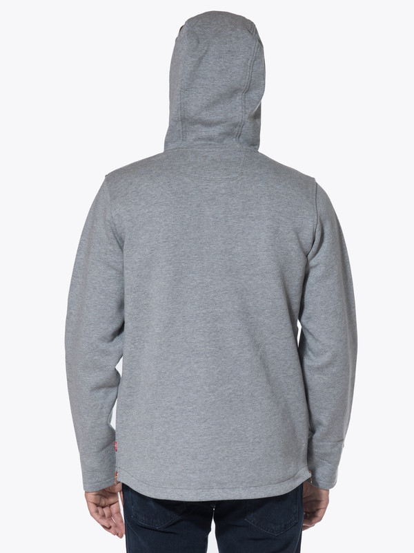 Men's Levis Made & Crafted CM Half Zip Hoodie Molleton Men's Levis Made & Crafted CM Half Zip Hoodie Molleton