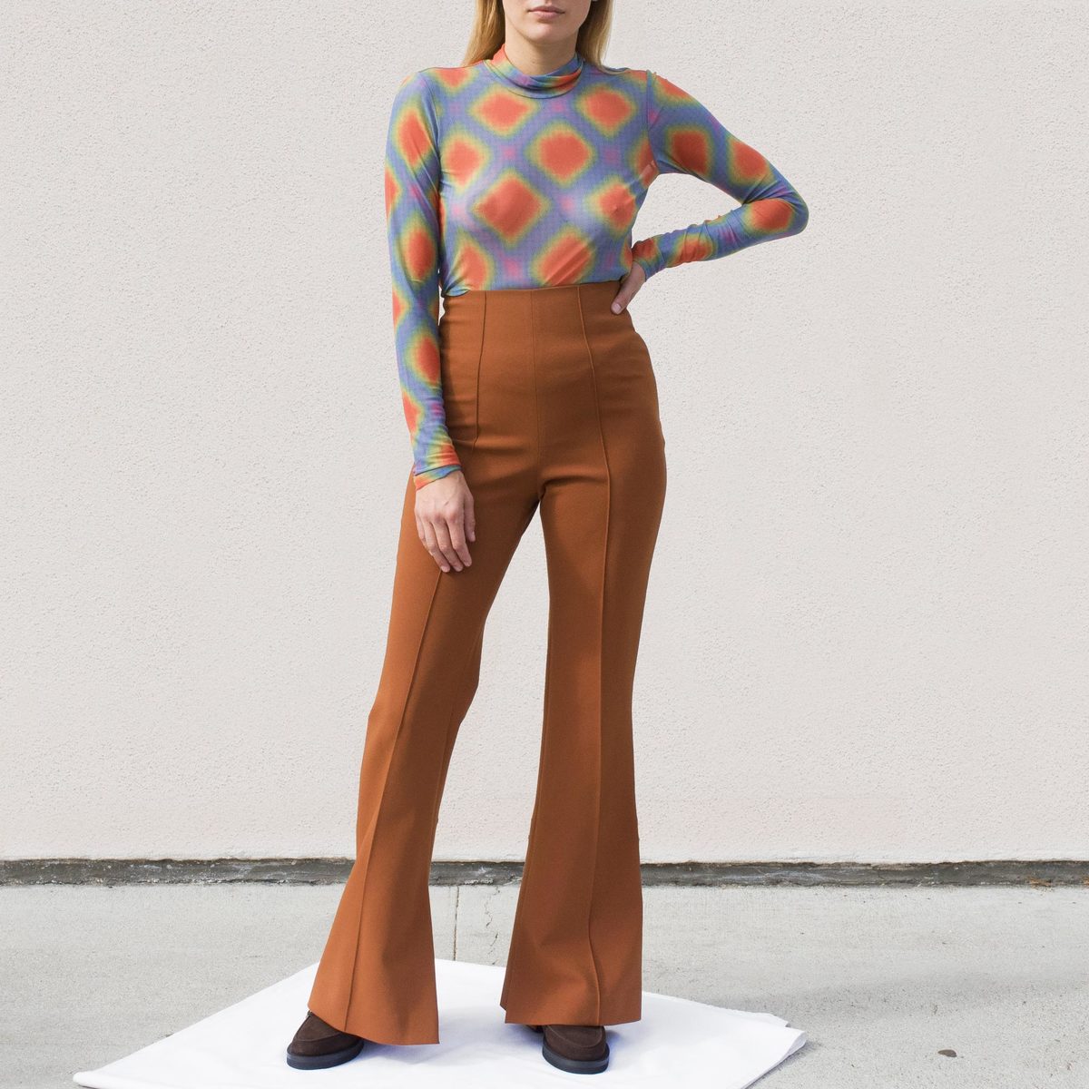 Stussy Spectrum Mesh Long Sleeve Tee 
