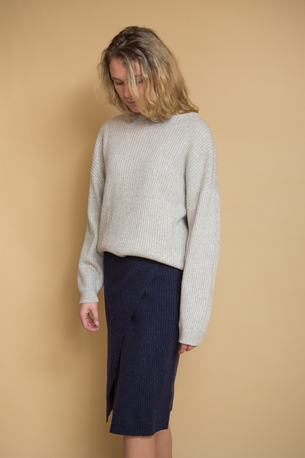 Just Female Corn Skirt - Blue Stone Just Female Corn Skirt - Blue Stone