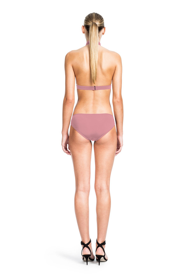 Beth Richards Gloria Top - Petal PLUNGE FRONT TOP WITH CHOKER NECK CLOSURE Beth Richards Gloria Top - Petal PLUNGE FRONT TOP WITH CHOKER NECK CLOSURE