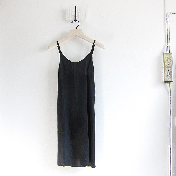 Elsa Esturgie Piano slip dress - black Elsa Esturgie Piano slip dress - black