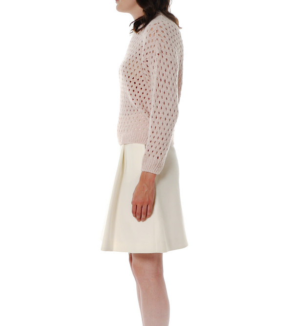 Nanushka Fluffy Net Sweater Nanushka Fluffy Net Sweater