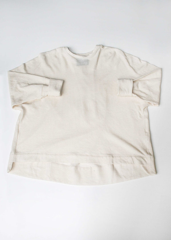 Berenik SHIRT - OVERSIZE KNIT IVORY Berenik SHIRT - OVERSIZE KNIT IVORY