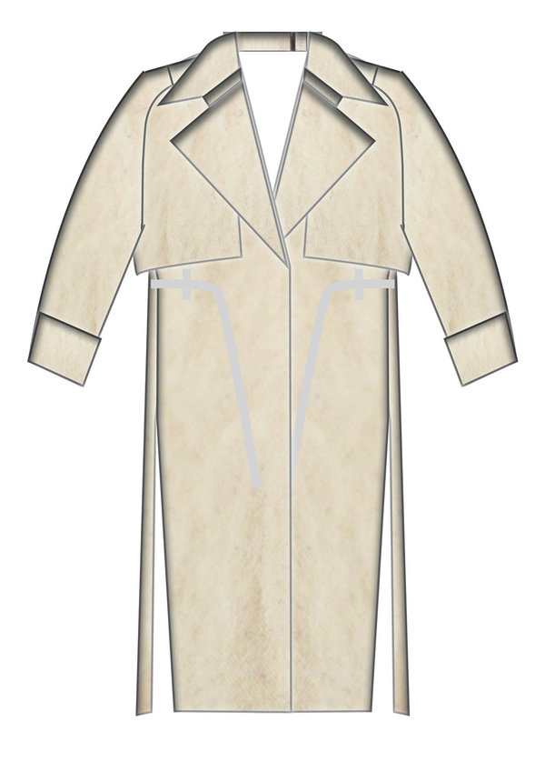 Berenik TRENCHCOAT CREME Berenik TRENCHCOAT CREME