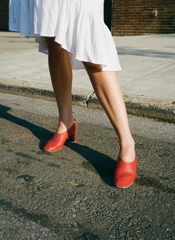 Gray Matters Micol Pump in Red Gray Matters Micol Pump in Red