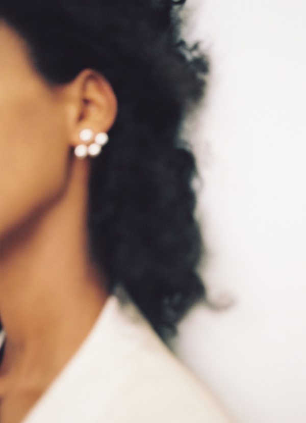 Ruby Star Triple Piercing Earrings Ruby Star Triple Piercing Earrings