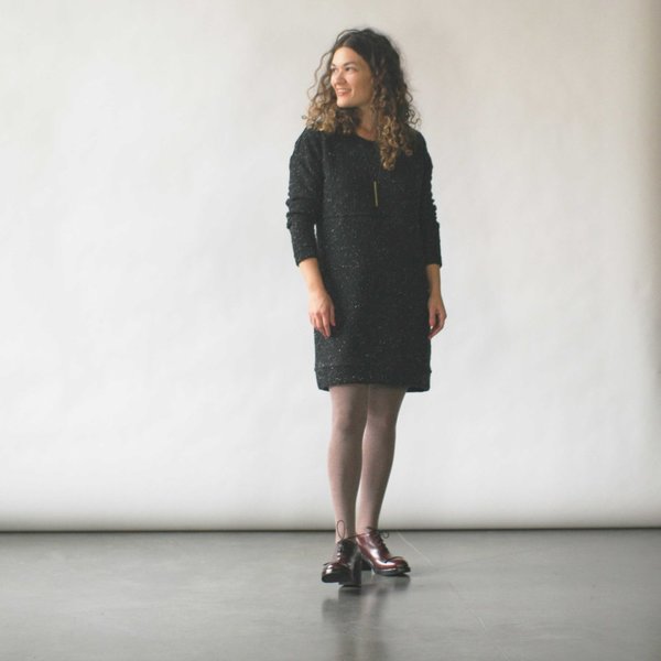 Make It Good Pebble Knit Dress in Black Make It Good Pebble Knit Dress in Black