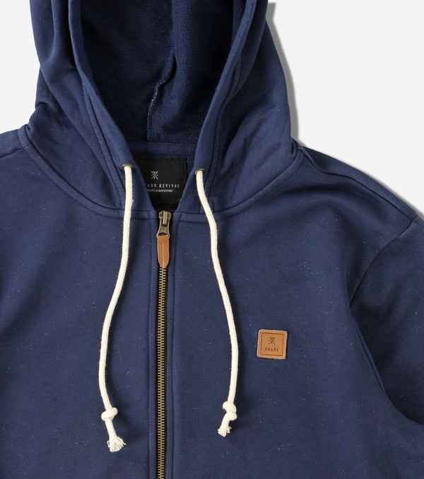 Men's Roark Revival Well Worn Hooded Zip Fleece Men's Roark Revival Well Worn Hooded Zip Fleece