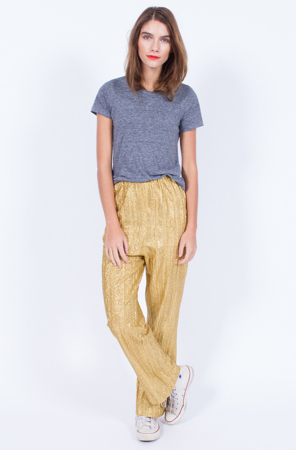 GOLD DISCO PANTS (MEDIUM) GOLD DISCO PANTS (MEDIUM)
